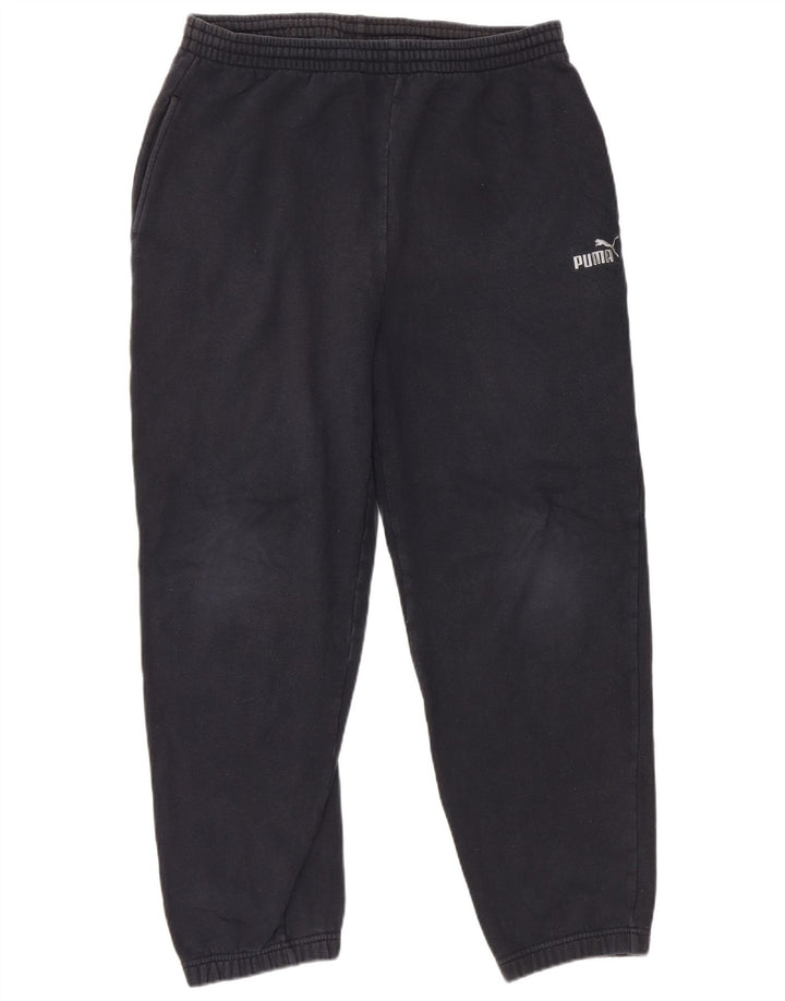Pantalones De Chándal Puma Hombre Joggers Medium Azul Marino Algodón