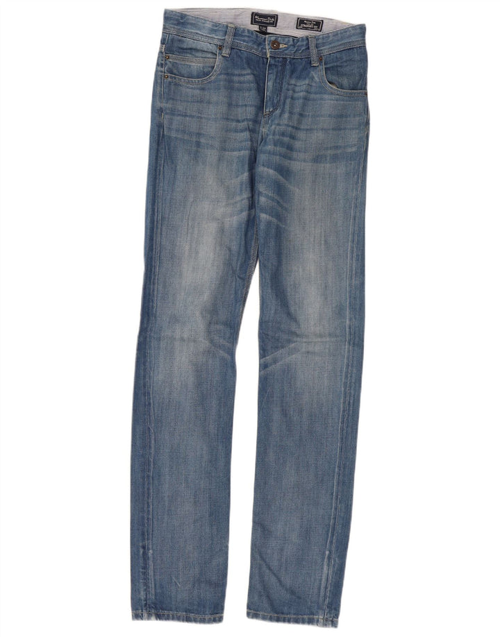 Massimo Dutti Jeans Rectos Niño 13-14 Años W30 L34 Azul