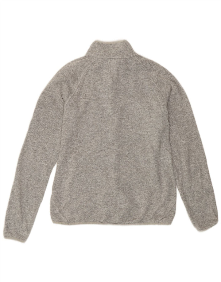 Eddie Bauer Chaqueta de chándal para mujer Reino Unido 14 Poliéster gris medio