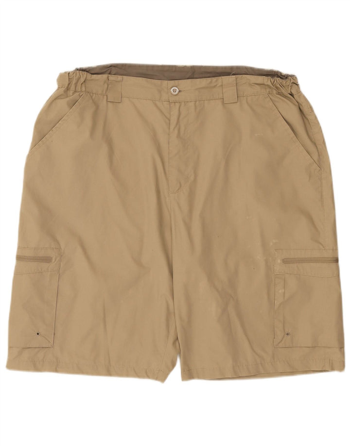 Pantalones cortos tipo cargo para hombre Mountain Warehouse W38 XL Beige
