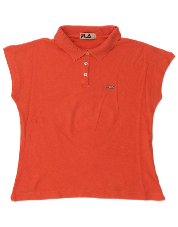 Fila Polo Mujer IT 46 Grande Naranja