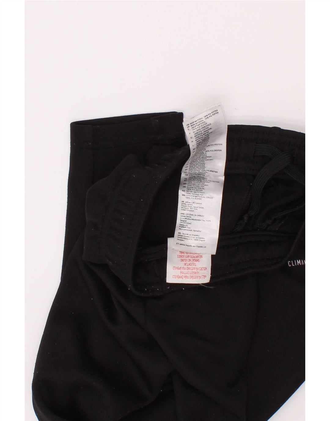 Adidas Pantalones de Chándal Climalite para Niños 3-4 Años Negro Poliéster