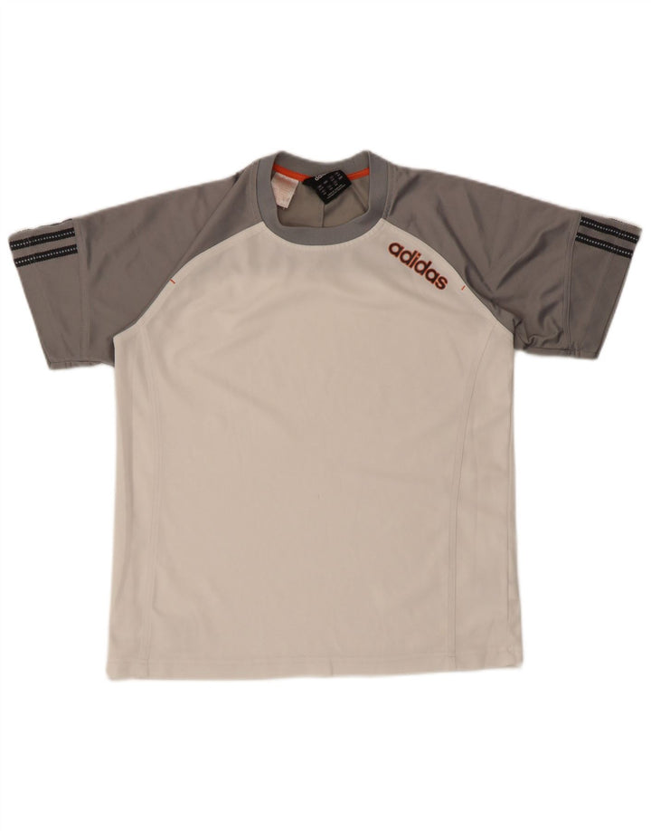 ADIDAS Camiseta Niño 13-14 Años Blanco Colorblock Poliéster