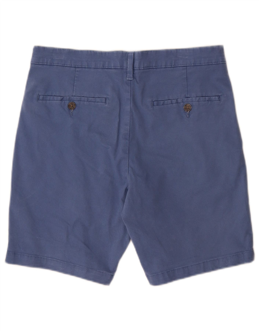 MARKS & SPENCER Pantalones cortos chinos para hombre W30 Algodón azul medio