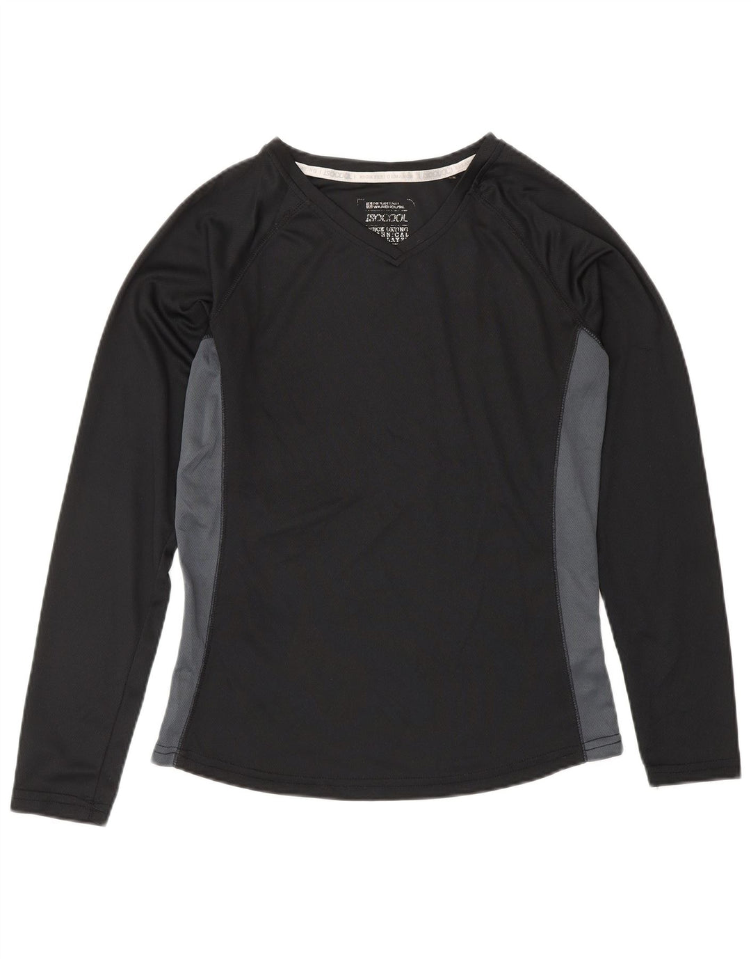 MOUNTAIN WAREHOUSE Top IsoCool para mujer de manga larga UK 44 Mediano Negro