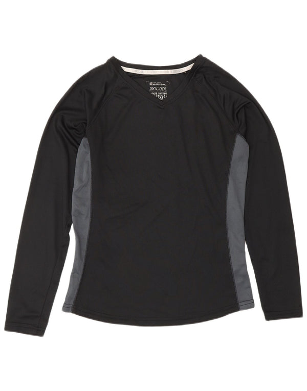 MOUNTAIN WAREHOUSE Top IsoCool para mujer de manga larga UK 44 Mediano Negro