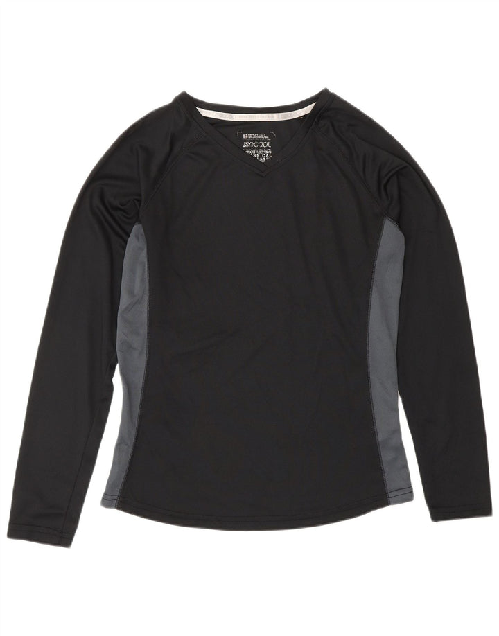 MOUNTAIN WAREHOUSE Top IsoCool para mujer de manga larga UK 44 Mediano Negro