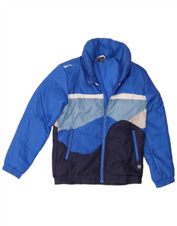 Maier Chaqueta Acolchada Mujer EU 36 Small Azul Colorblock Poliamida