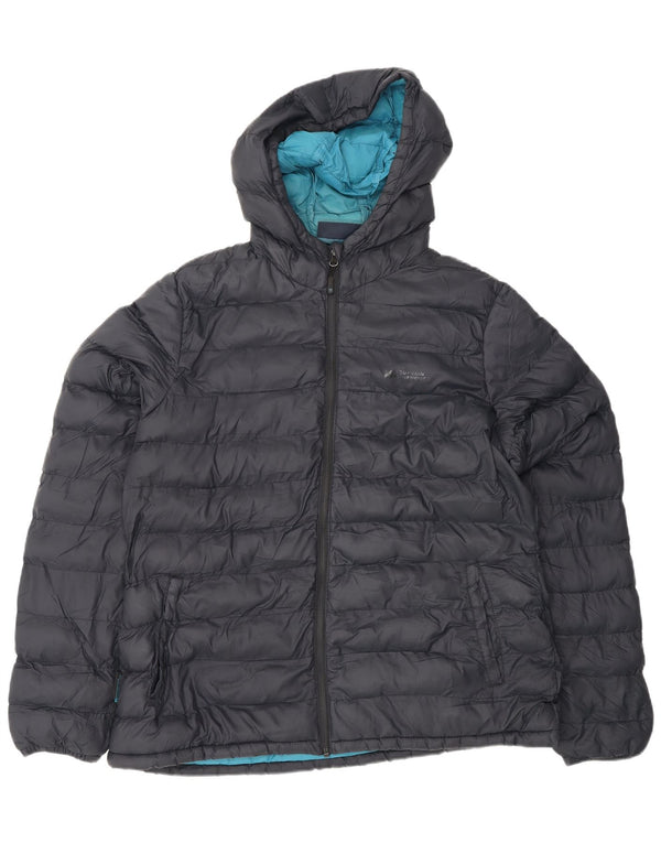 Chaqueta acolchada extragrande con capucha para mujer de Mountain Warehouse UK 40 XL Azul marino