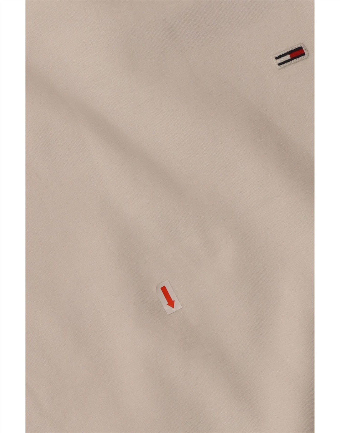 TOMMY HILFIGER Sudadera extragrande para mujer UK 6 XS Algodón blanco