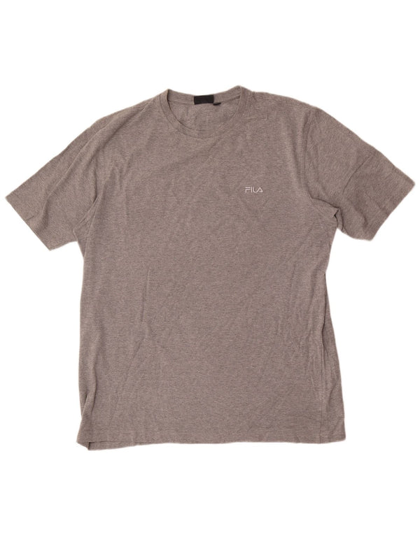 Fila Camiseta para hombre Top IT 56 2XL Gris moteado