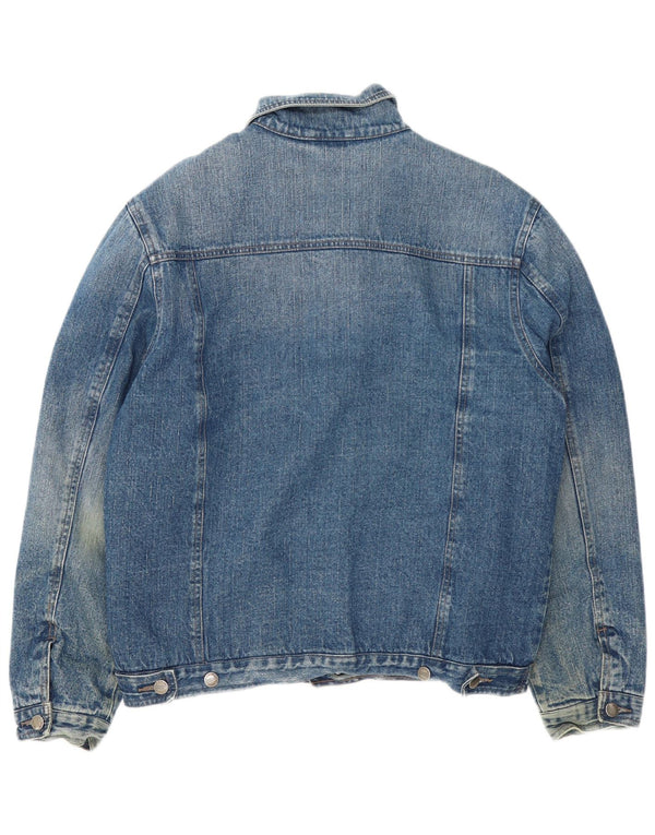Camargue Chaqueta Vaquera Hombre EU 48/50 Azul Medio