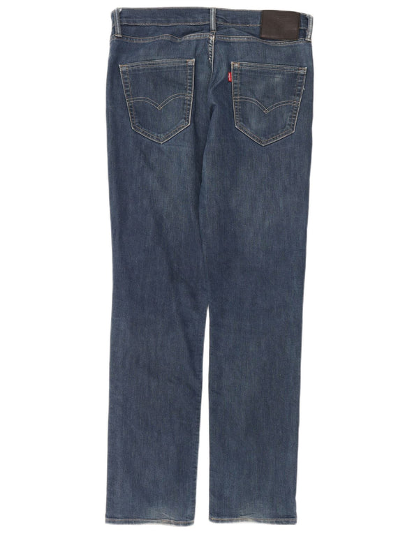 Levi's Hombre 511 Slim Jeans W34 L34 Algodón Azul