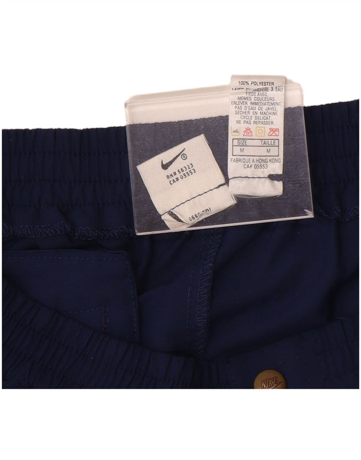 Pantalones cortos chinos Nike para hombre medianos W32 poliéster azul marino