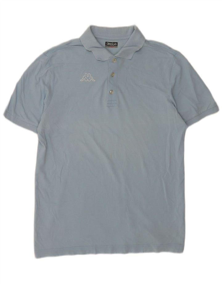 Kappa Polo Hombre Azul Grande