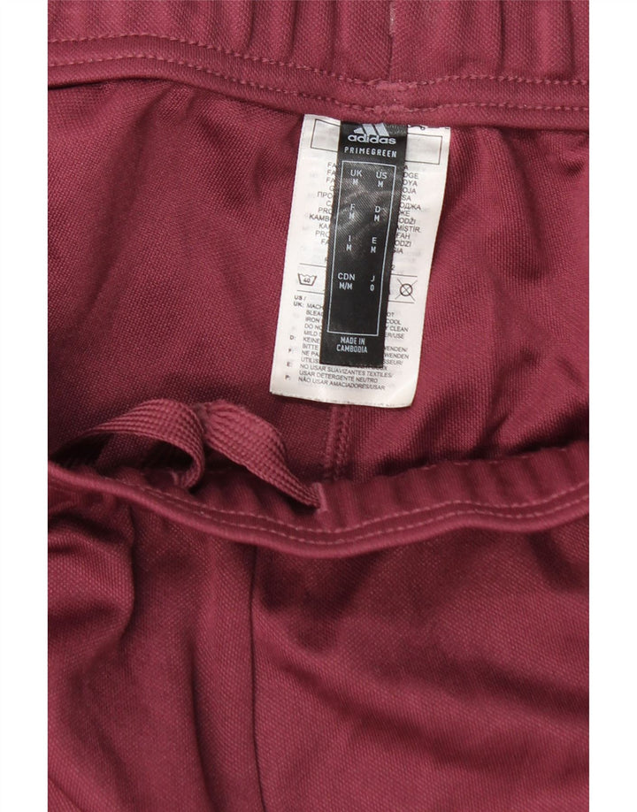 Pantalón De Chándal Adidas Hombre Burdeos Medio Poliéster