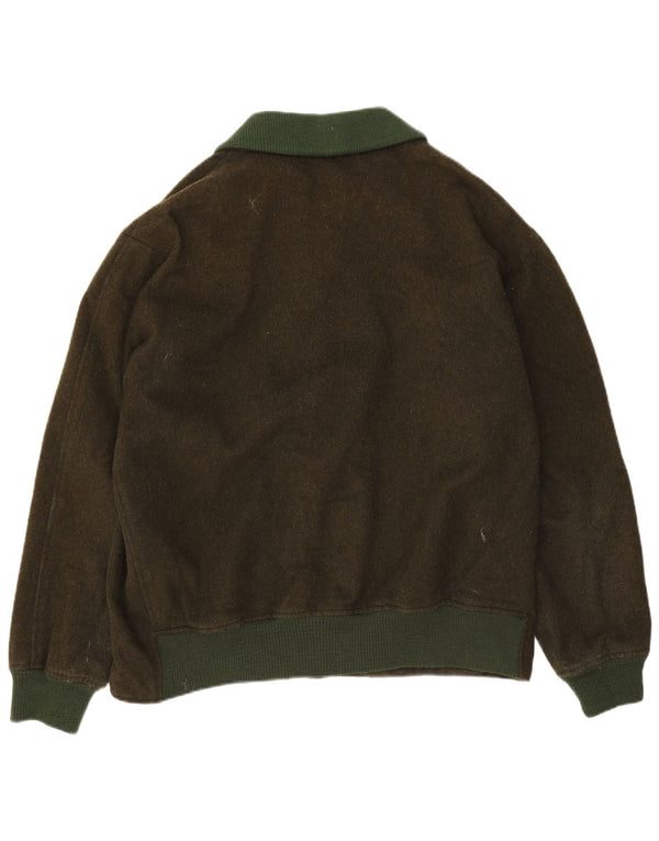 Brunik Chaqueta cortavientos para hombre UK 42 XL Caqui