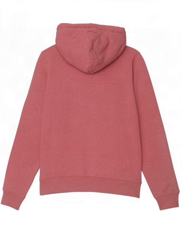 Jack Wills - Sudadera con capucha para mujer, diseño gráfico, talla 40, algodón, color rosa medio