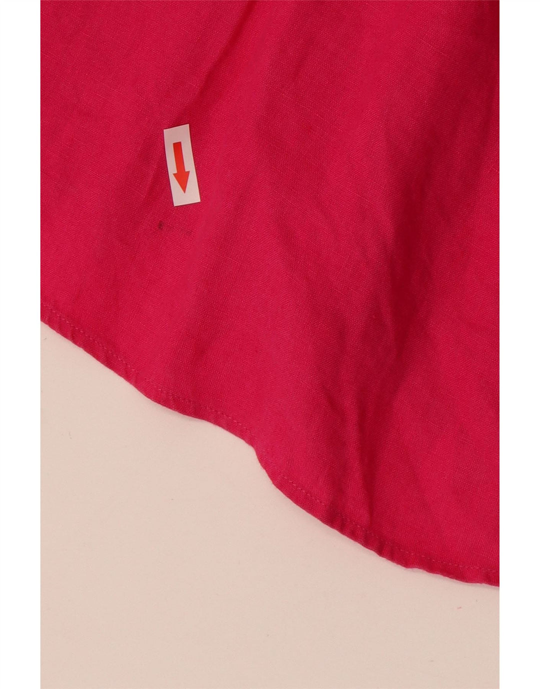 JAEGER Camisa de manga 3/4 para mujer UK 44 Lino rosa mediano