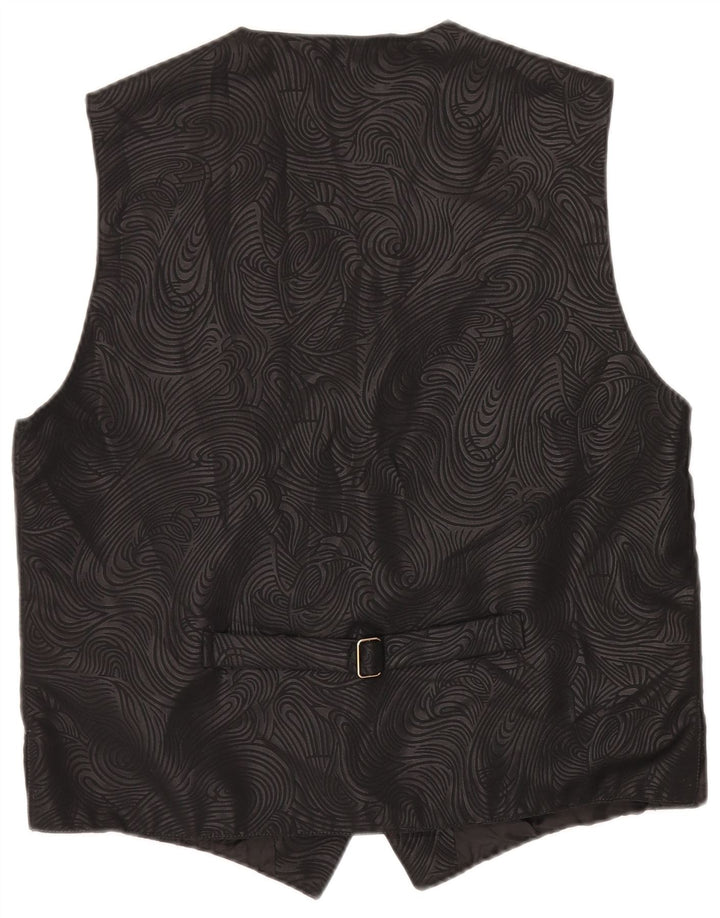 Chaleco Isaac para hombre Poliéster negro grande