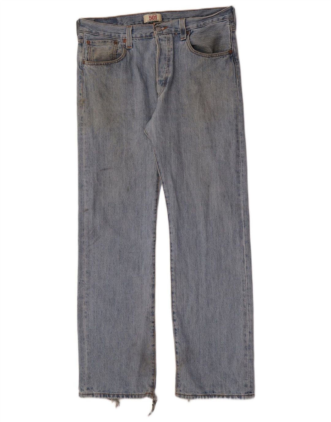 Vaqueros rectos Levi's para hombre W34 L32 Algodón azul