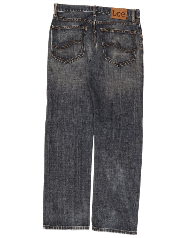 Lee Jeans Rectos Para Hombre W31 L31 Algodón Azul