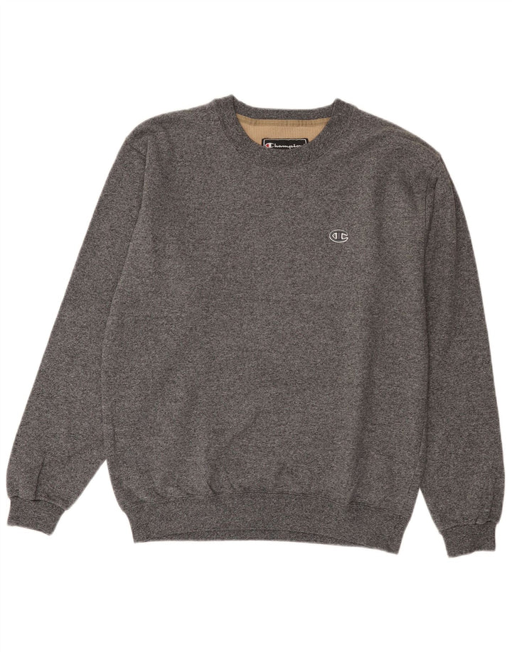 Champion Sudadera Jumper Gris Medio Moteado