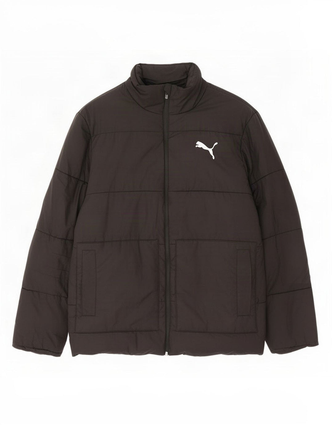 Puma Chaqueta acolchada para hombre UK 38 Mediana Negro Poliéster