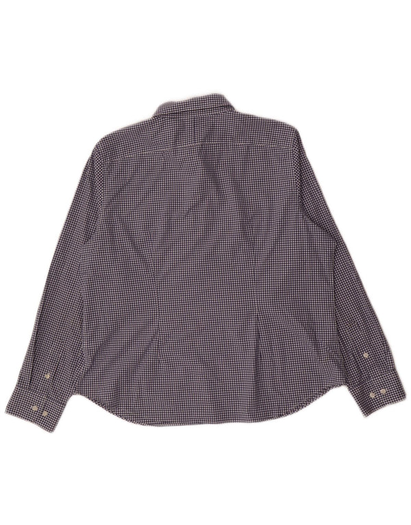 Chaps - Camisa pequeña para mujer, talla 40, talla grande, color azul marino