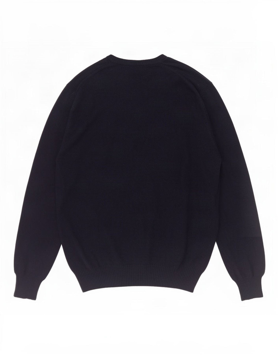 Zara Hombre Jersey Con Cuello En V Jersey Grande Azul Marino