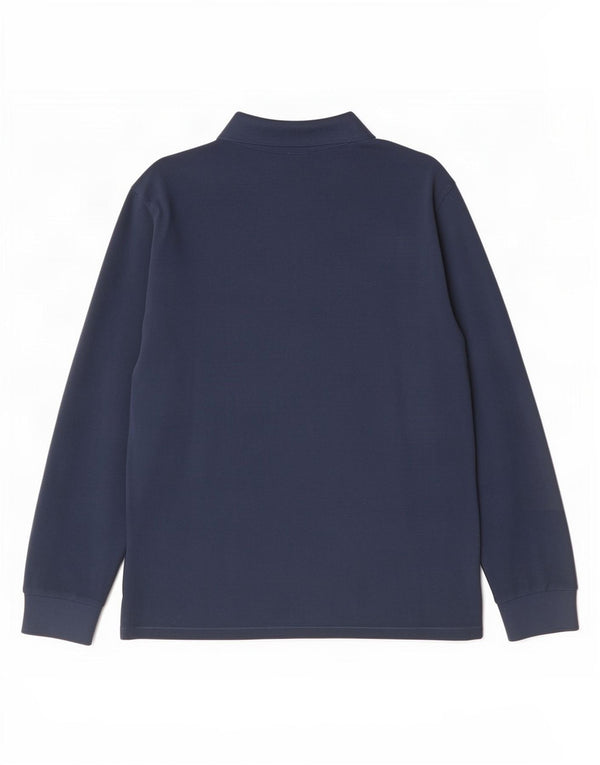 Paul Smith Polo de manga larga para hombre de algodón azul marino grande