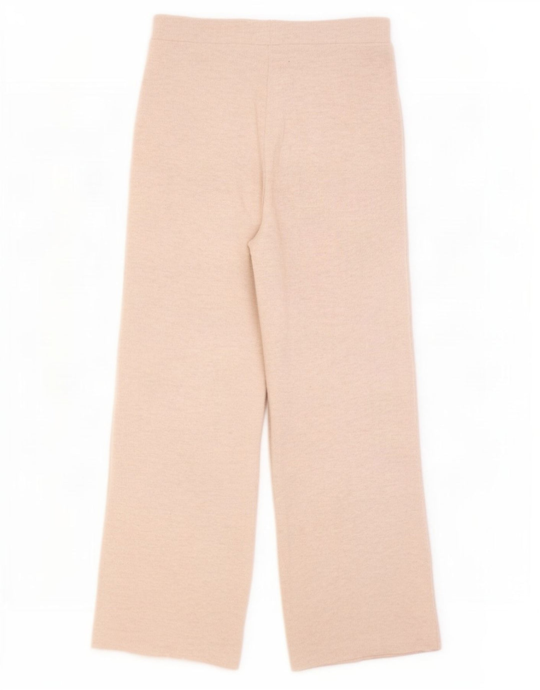 Zara Mujer Pantalón Chándal UK 42 Medio Beige Poliéster