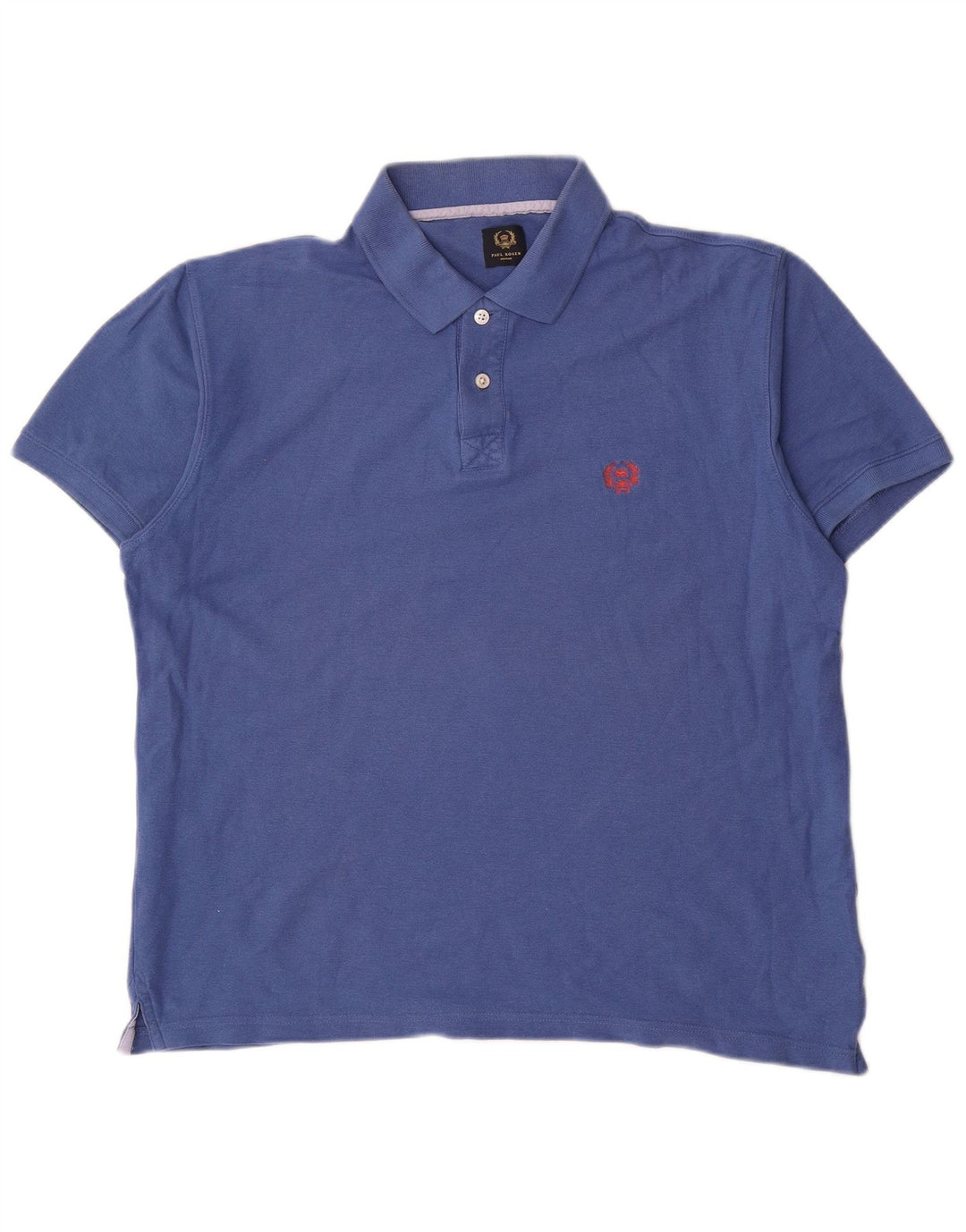 Paul Rosen Polo para hombre grande azul