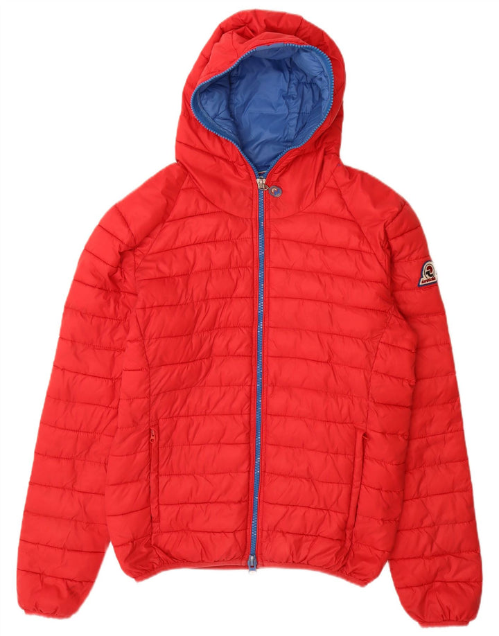 Chaqueta acolchada con capucha para mujer Invicta UK 46 Large Red Polyamide