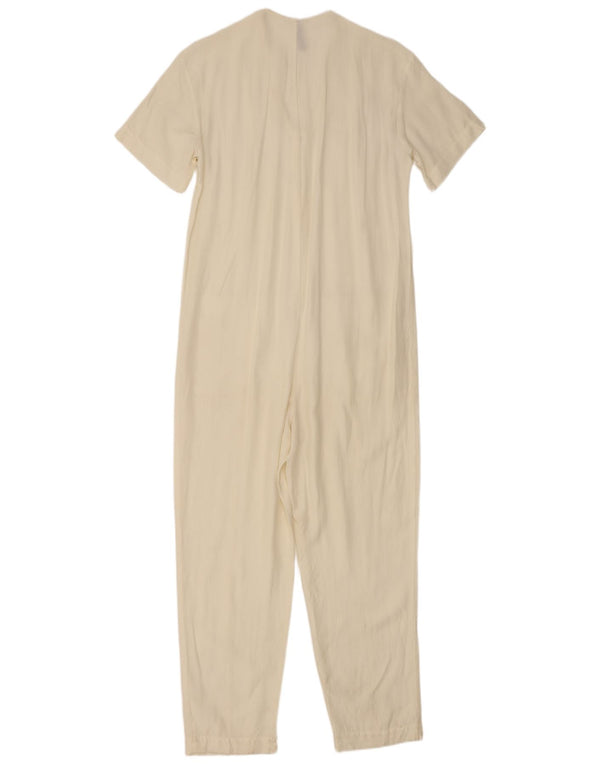 Zara Mujer Trafaluc Mono UK 10 Small Off White