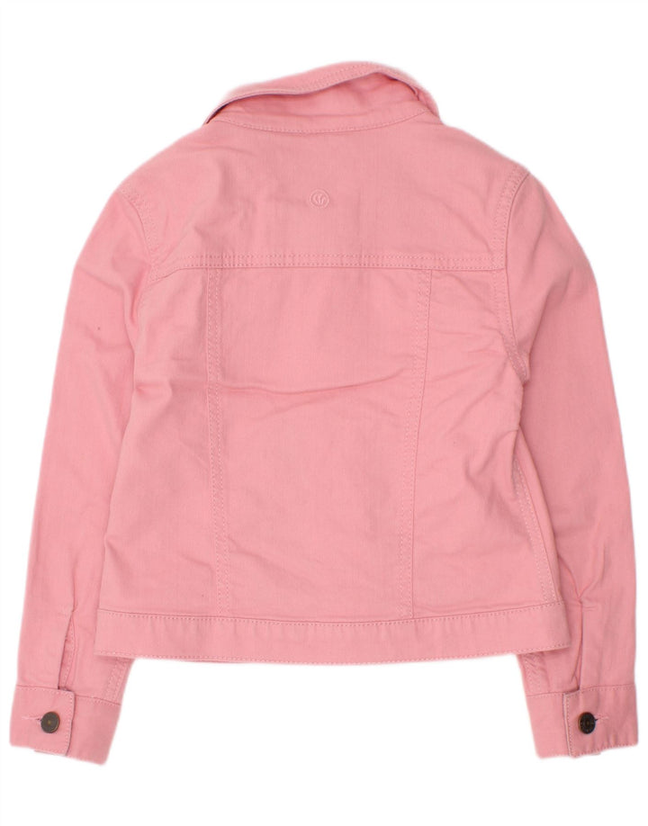 Chaqueta vaquera para niña Fat Face 7-8 años Rosa Algodón