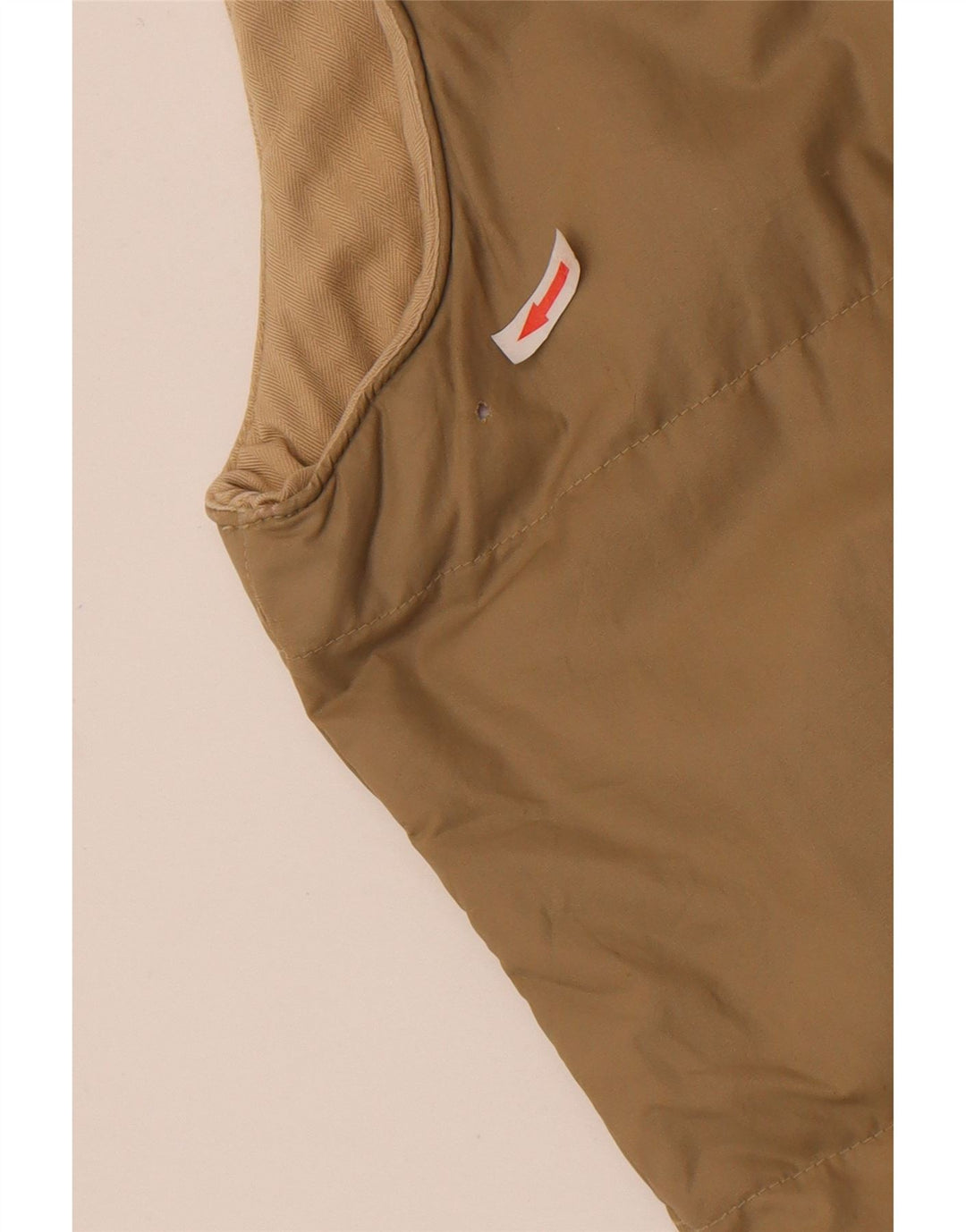 Murphy & Nye Chaleco acolchado para hombre UK 36 Small Beige Nylon