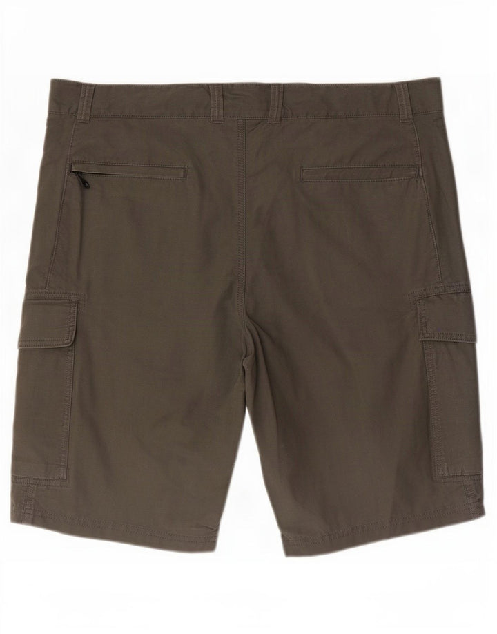Marks & Spencer Pantalones cortos tipo cargo para hombre W40 XL Algodón caqui