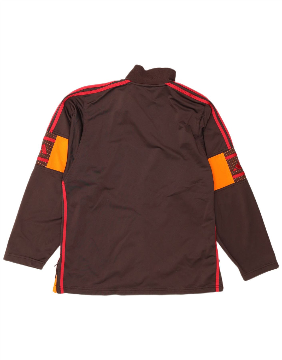 Adidas Chaqueta de chándal para hombre UK 38/40 Marrón medio Poliéster