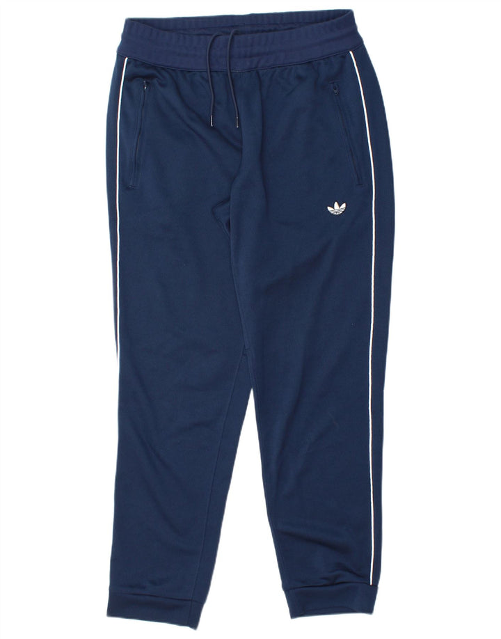 Adidas Hombre Pantalones De Chándal Joggers Medium Azul Marino Poliéster