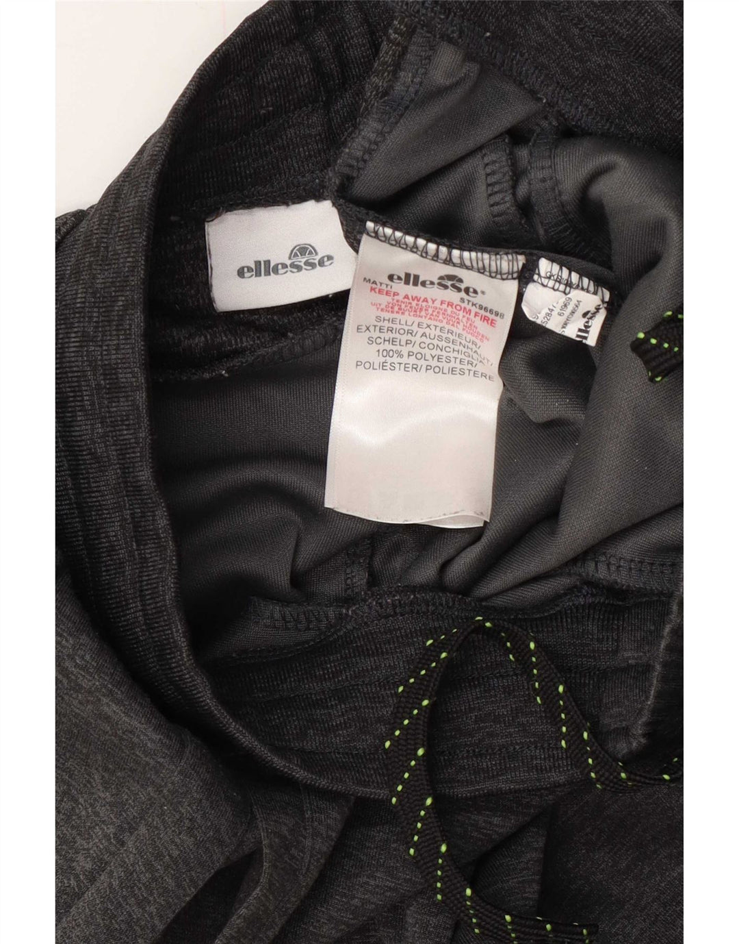 Ellesse Pantalón Chándal Niño Joggers 13-14 Años Gris Poliéster