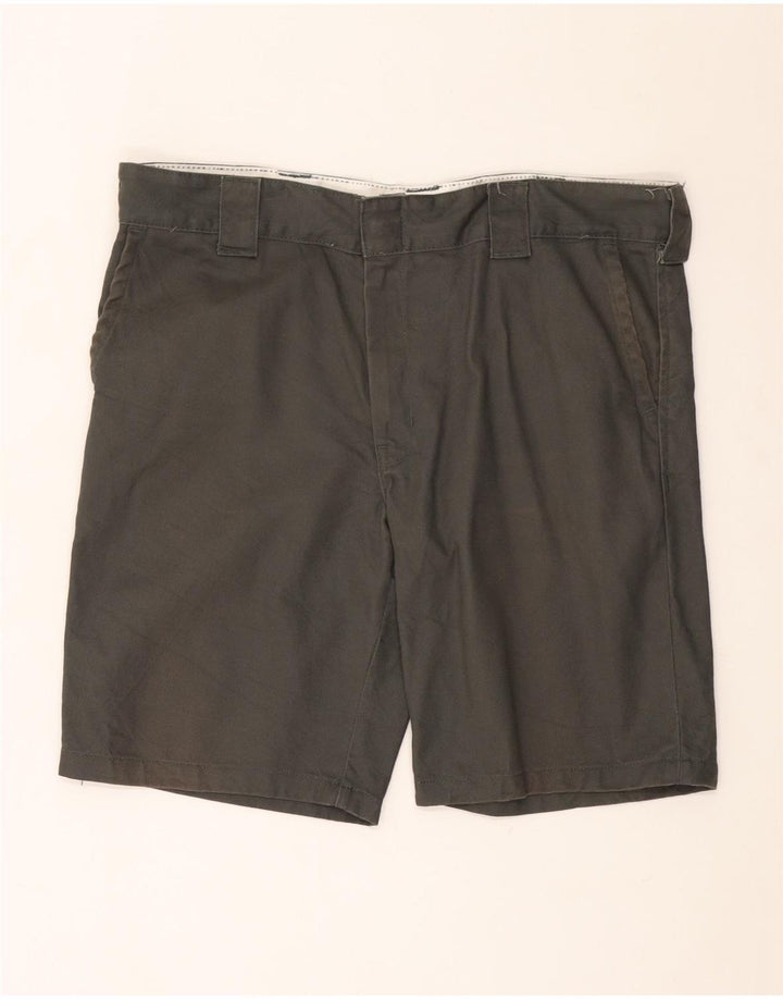 Dickies Pantalones cortos chinos para hombre W38 XL Algodón gris