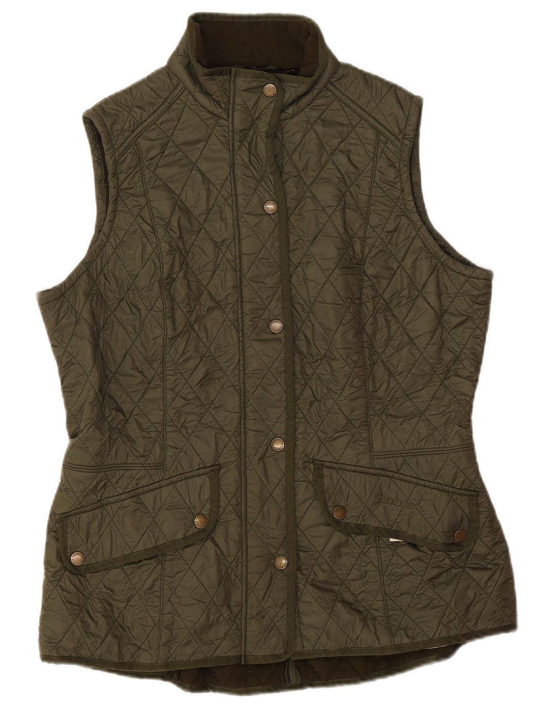 Chaleco acolchado Barbour para mujer Reino Unido 46 Grande Caqui