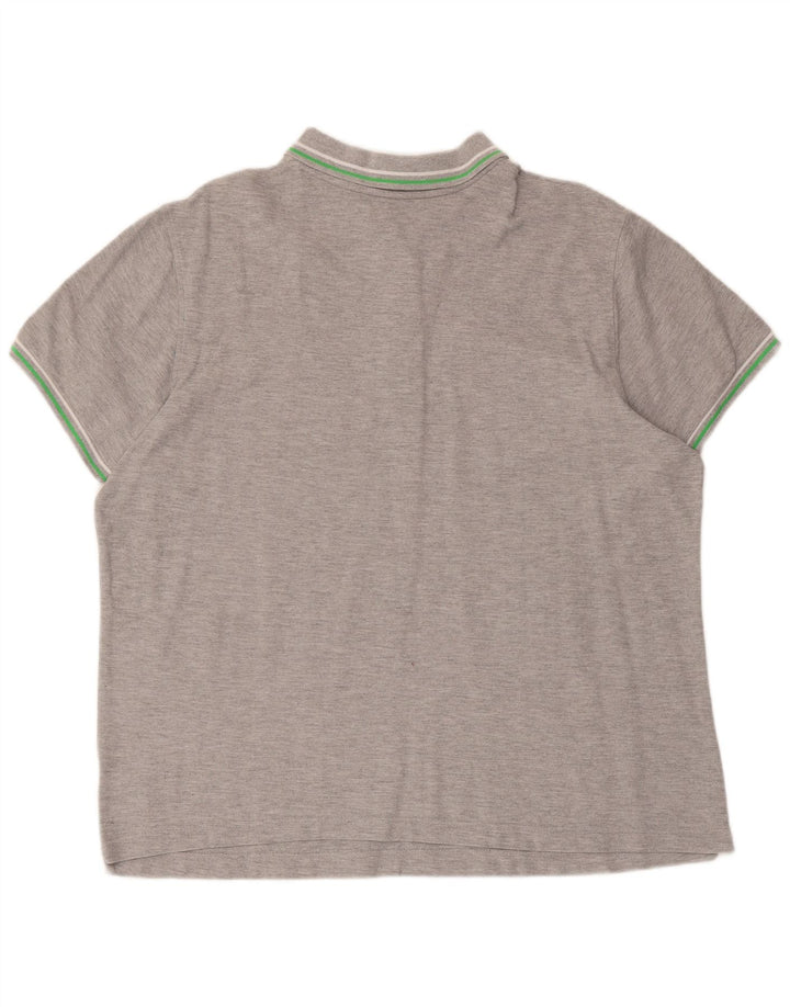 Polo Lotto Hombre 2XL Algodón Gris