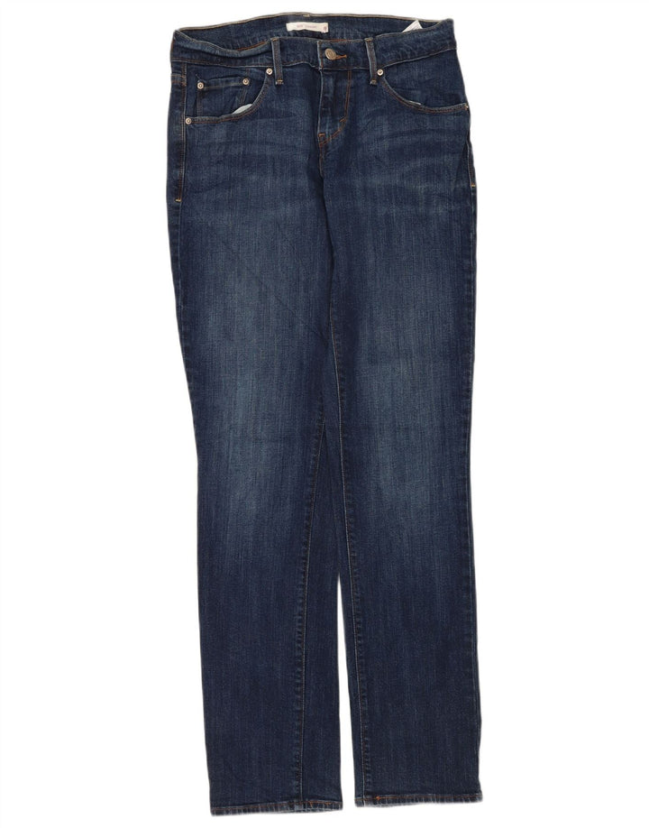 Vaqueros Levi's Mujer 505 Rectos W28 L32 Algodón Azul