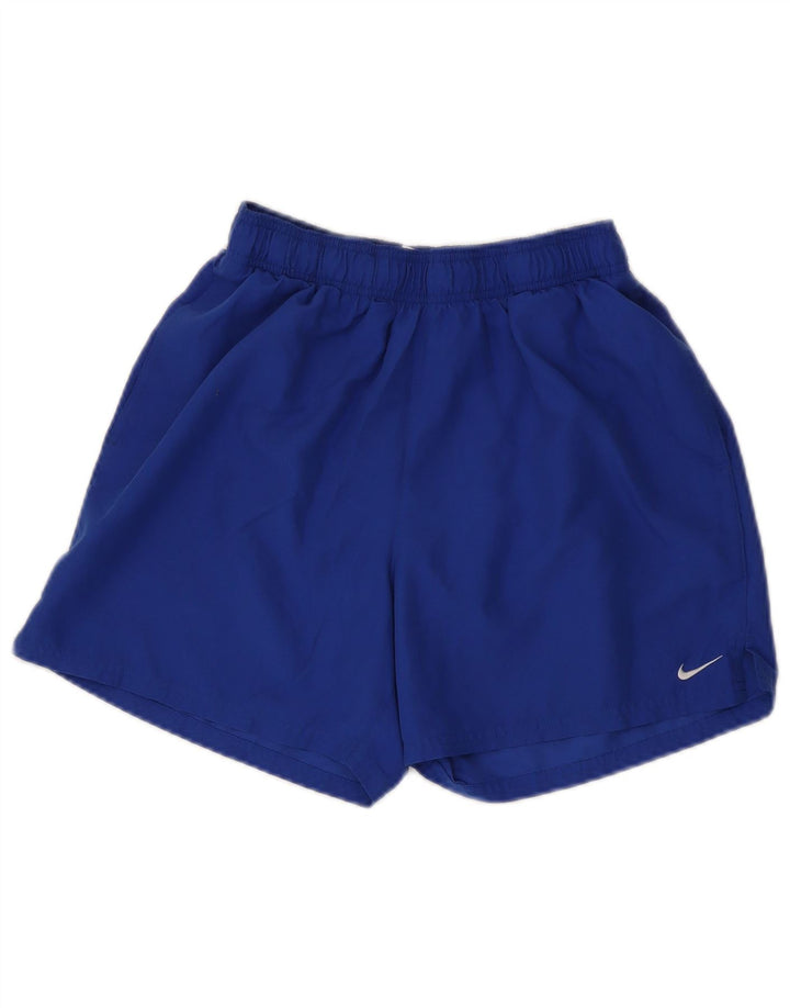Pantalón corto deportivo Nike Hombre Poliéster azul medio