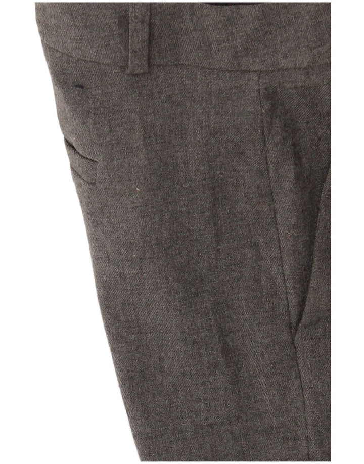 Tommy Hilfiger Pantalones chinos delgados para mujer US 14 XL W38 L30 Poliéster gris
