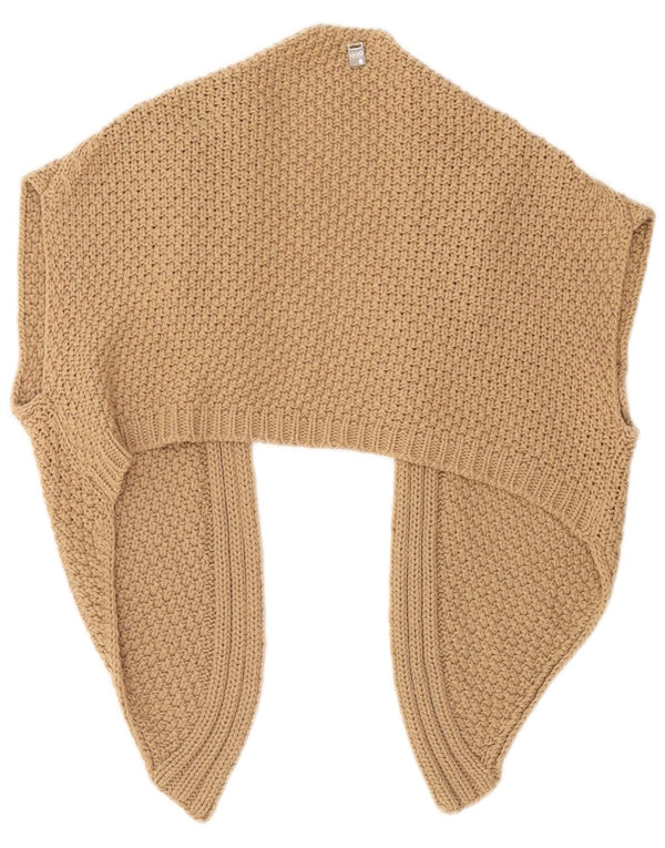 Liu Jo Jersey Bolero para mujer UK 44 Grande Algodón Beige