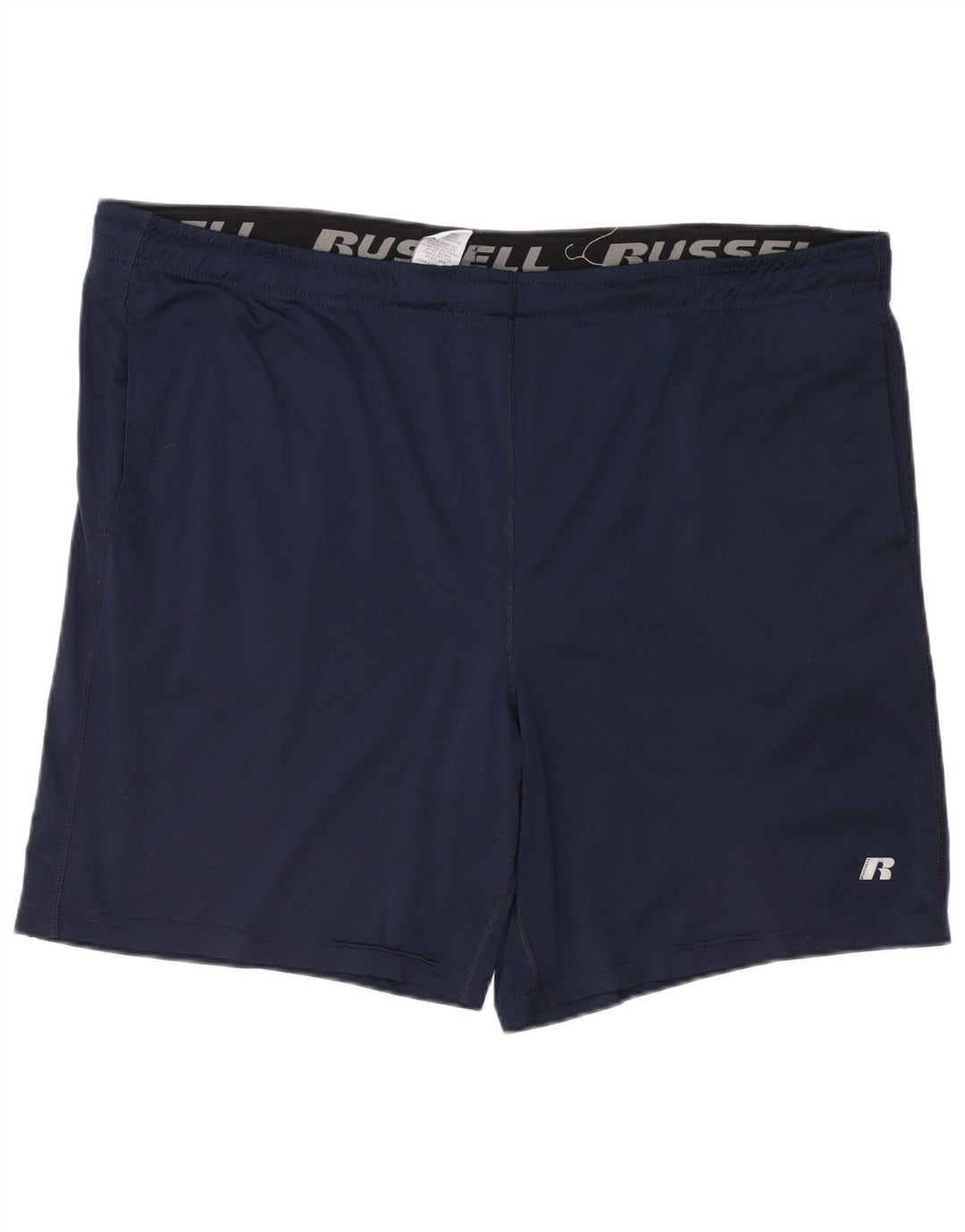 RUSSELL ATHLETIC Shorts deportivos para hombre XL Azul marino Poliéster
