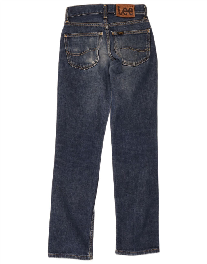 Vaqueros Lee Mujer Rectos W26 L31 Algodón Azul